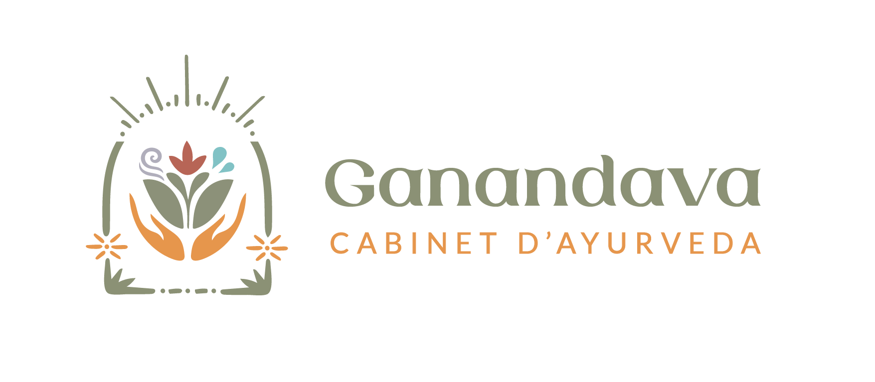 Logo Ganandava - Cabinet de soins ayurvédiques en Alsace
